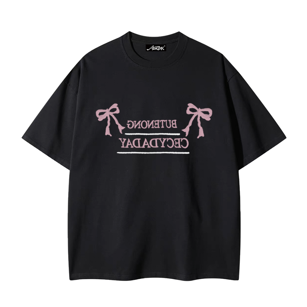 Women's Casual Bow T-Shirt