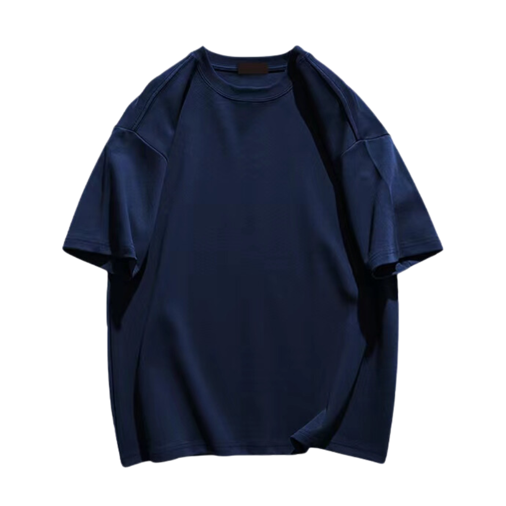 Simple Crew Neckline T-Shirt