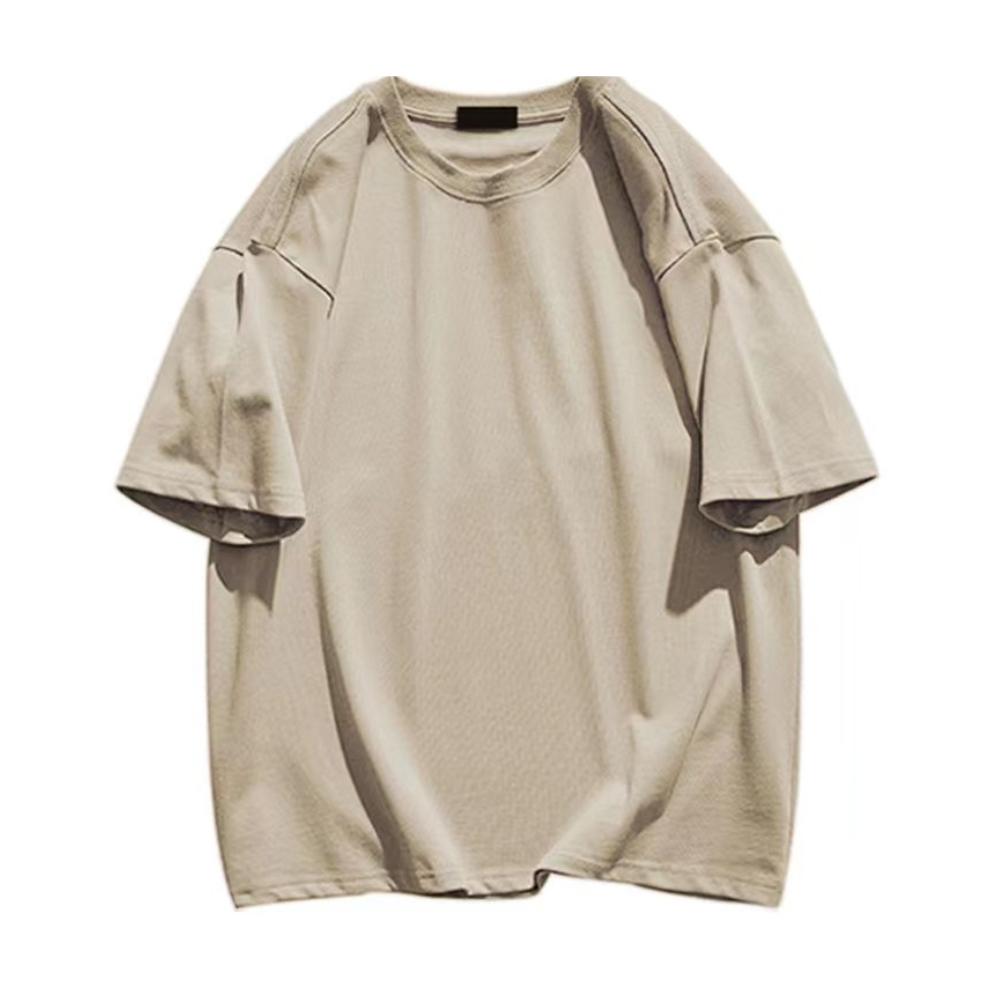 Simple Crew Neckline T-Shirt